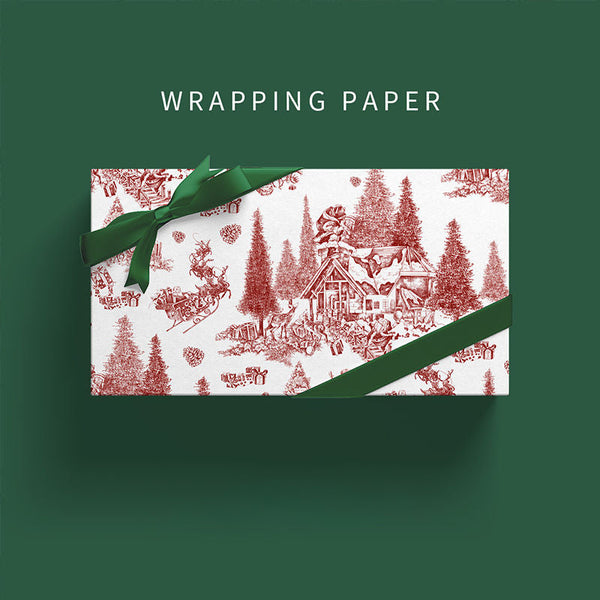 Christmas gift wrapping Wrapping Paper (50x70cm) Pack 2