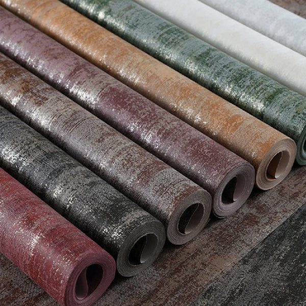 Vintage Gilded Texture Floral Wrap Paper Roll (53cmx6Yd)