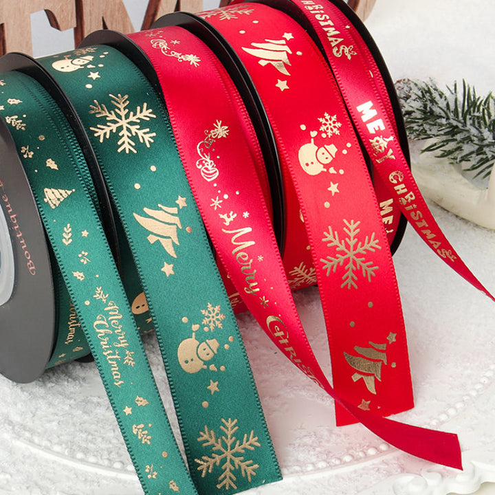 24 Yards Christmas Satin Ribbon for Crafts is a wonderful addition to your christmas decor collection.