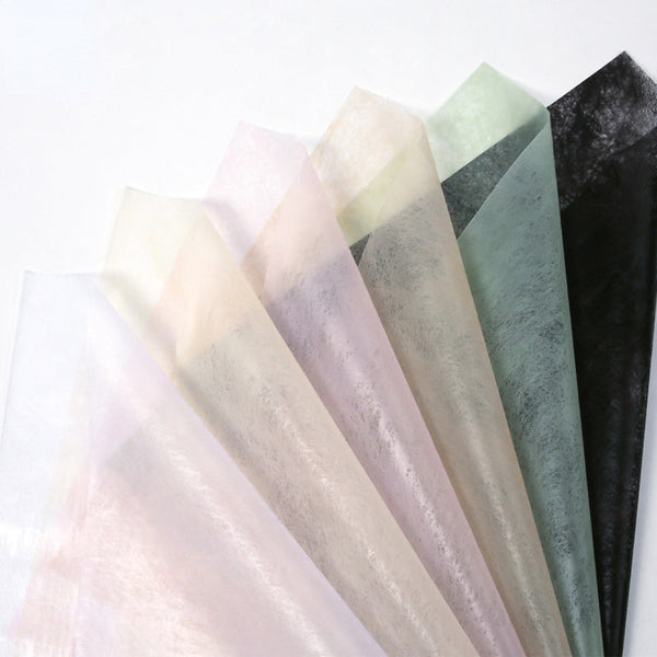 50 Sheets Waterproof Floral Tissue Wrapping Paper for Flowers