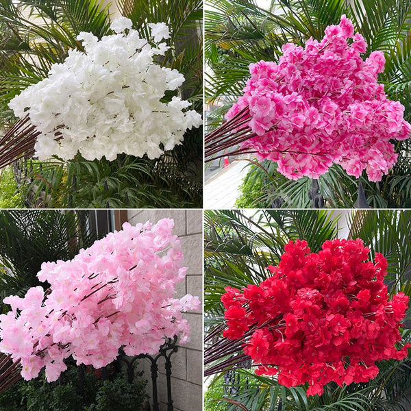 80cm Long Branch Cherry Blossom Artificial Flower, perfect as silk flower.