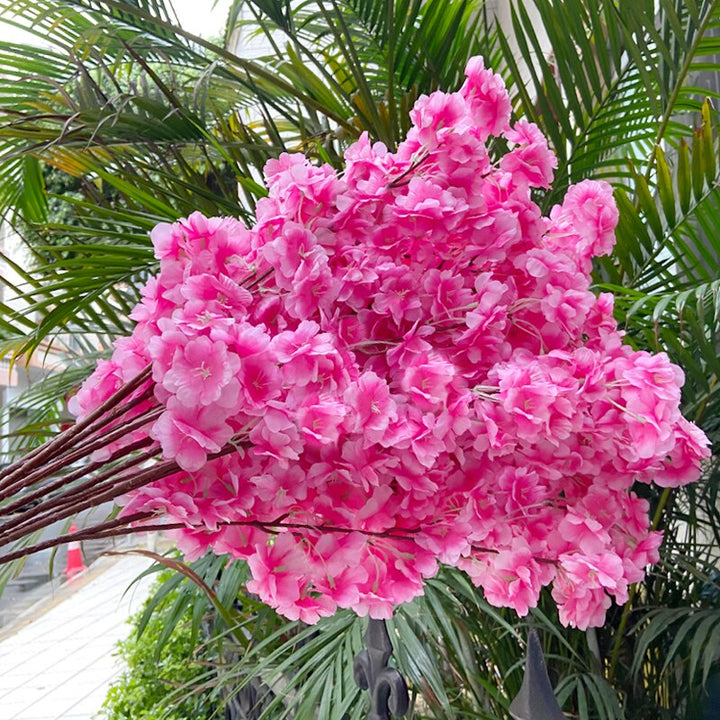 80cm Long Branch Cherry Blossom Artificial Flower, perfect as silk flowers.