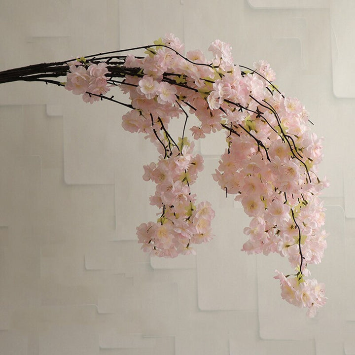 80cm Long Branch Cherry Blossom Artificial Flower, perfect as silk flower.