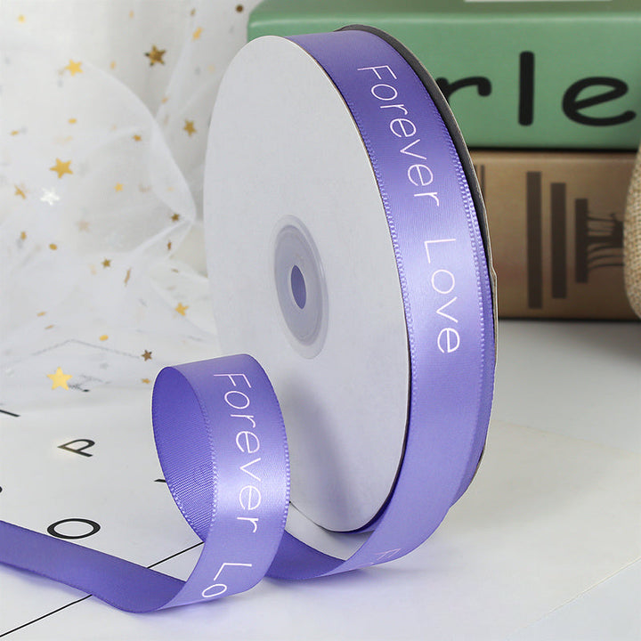 Valentine's Day Forever Love Satin Ribbon (20mmx49Yd) is a delightful addition to your valentine's gifts collection.