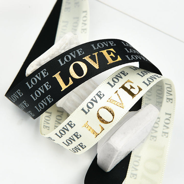 Valentine's Day LOVE Satin Ribbon (20mmx40Yd)