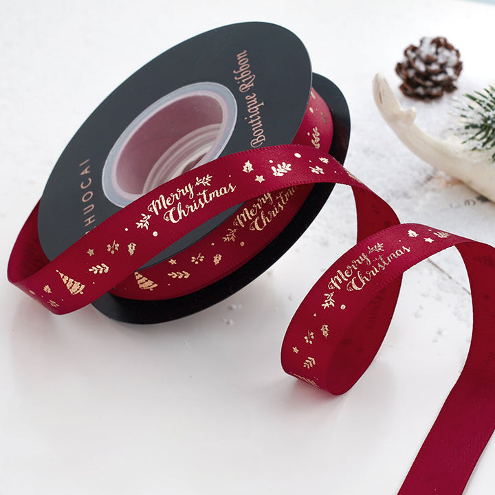 24 Yards Christmas Satin Ribbon for Crafts is a wonderful addition to your christmas decor collection.