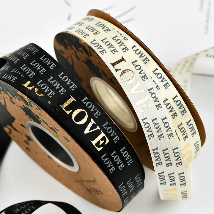 Valentine's Day LOVE Satin Ribbon (20mmx40Yd)