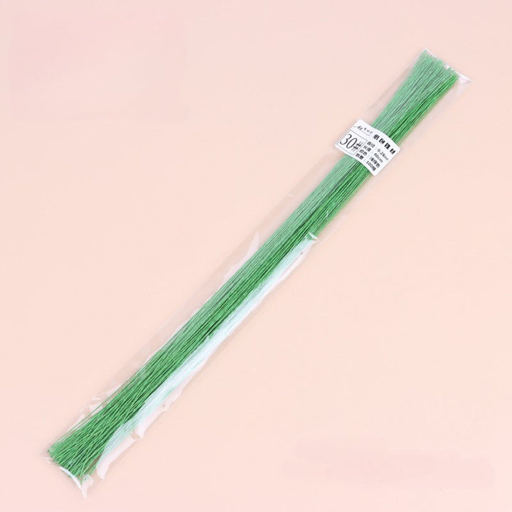 Light Green Floral Wire for Crafts Pack 100, perfect as florist supply.