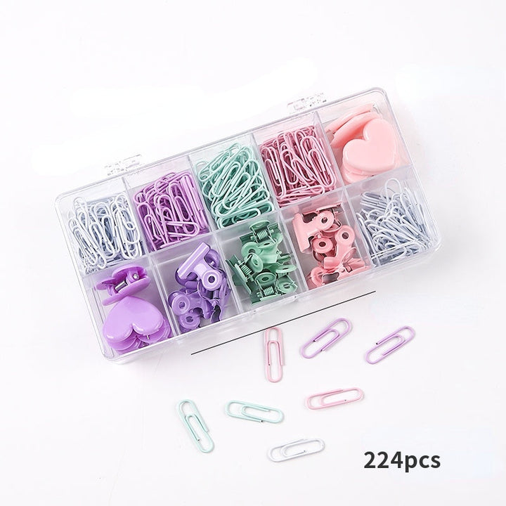Cute Paper Clips Assorted Colors for Flower Shop Use, perfect as florist supply.