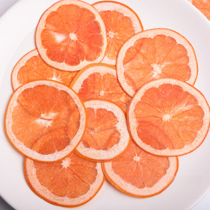 5 Pcs Dried Pressed Grapefruit for DIY Crafts