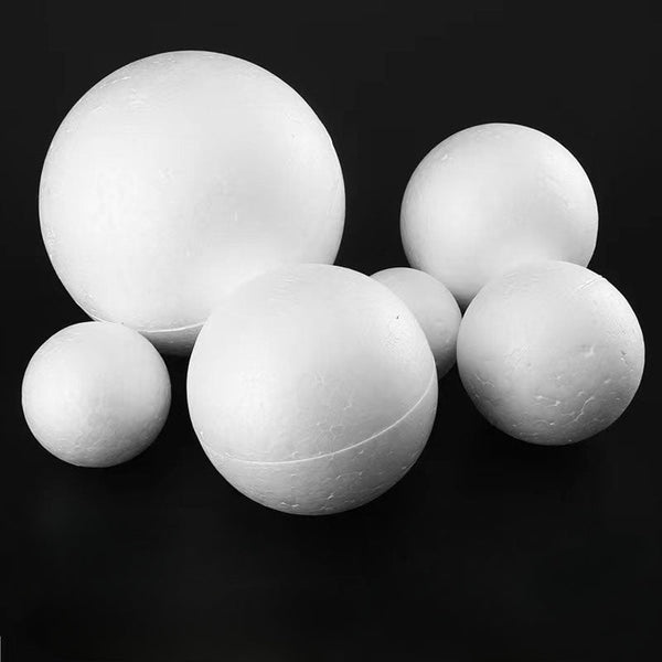 White Polystyrene Foam Balls for DIY Crafts is a perfect addition to your florist supply collection.