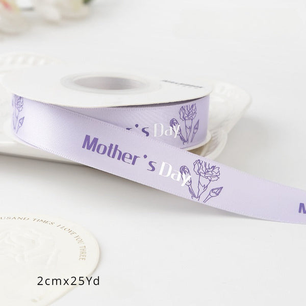 Mother's Day Gift Packaging Ribbon