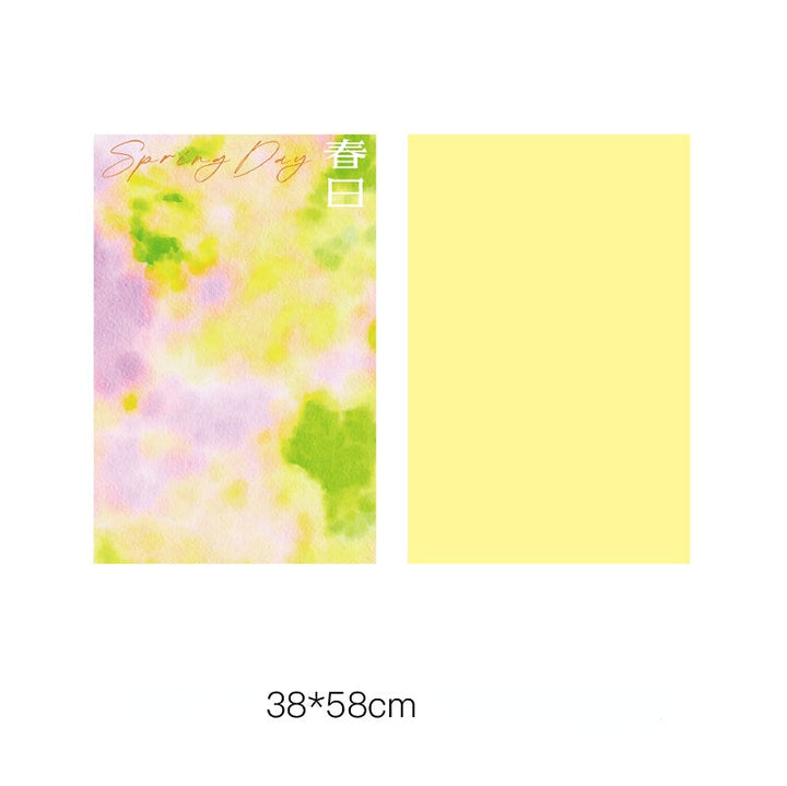 Oil Painting Spring Bouquet Wrapping Paper Pack 20 (38x58cm)