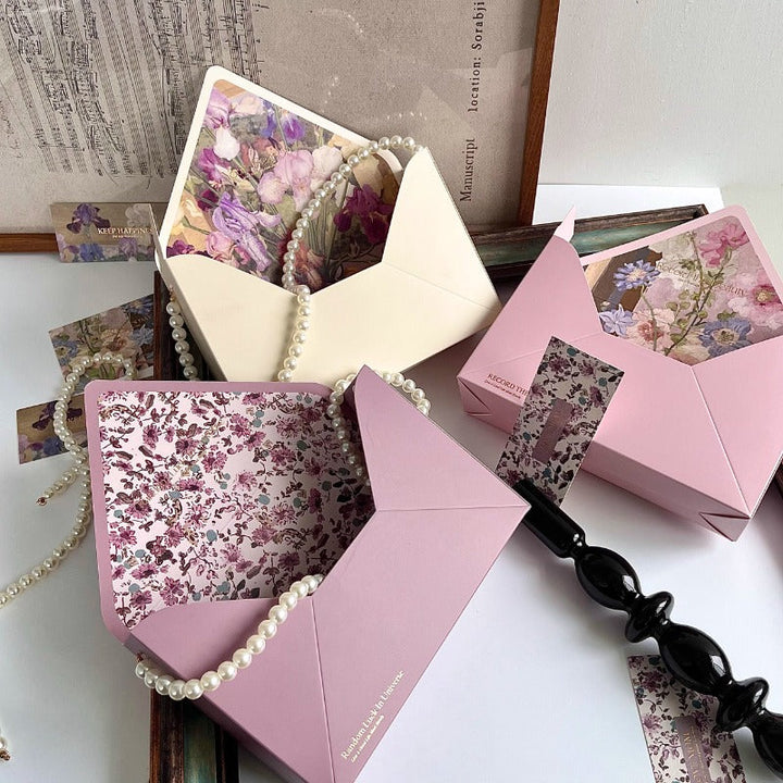 Mother's Day Envelope Shaped Flower Box Pack 3