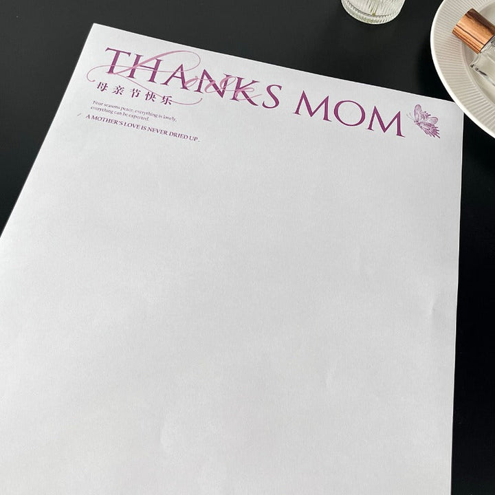 Happy Mother's Day Florist Wrap Paper Pack 10 (32x48cm)