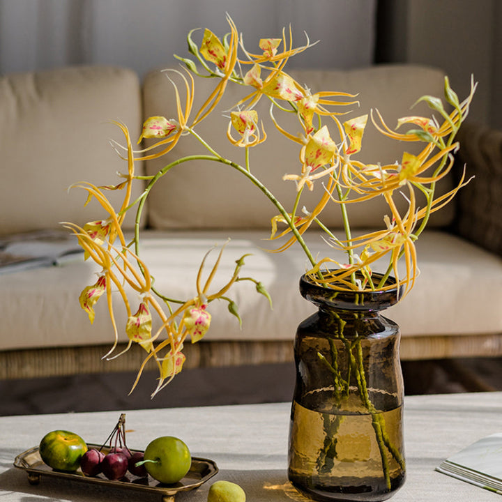 Artificial Spider Orchid Flower Spray, perfect as silk artificial flowers.