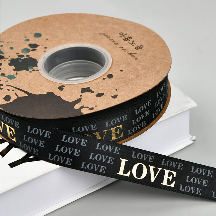 Valentine's Day LOVE Satin Ribbon (20mmx40Yd)