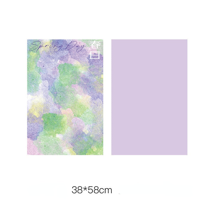 Oil Painting Spring Bouquet Wrapping Paper Pack 20 (38x58cm)