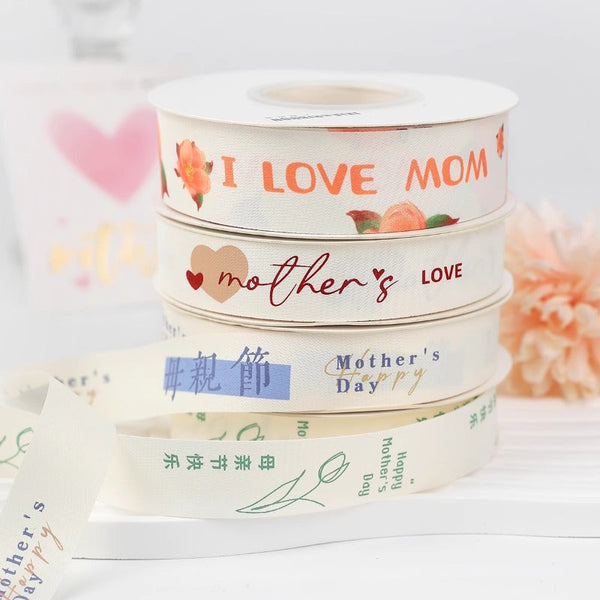 Mother's Day Gift Packaging Ribbon