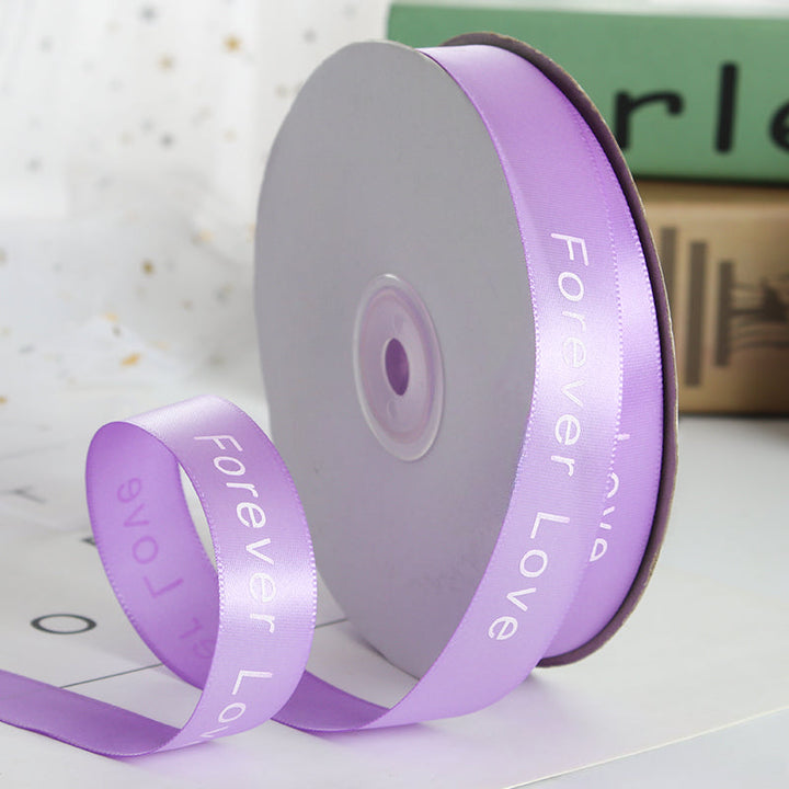 Valentine's Day Forever Love Satin Ribbon (20mmx49Yd) is a delightful addition to your valentine's day flowers collection.