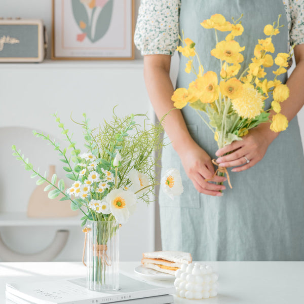 Photo Props Fake Flower Bridal Bouquet, perfect as artificial flowers.