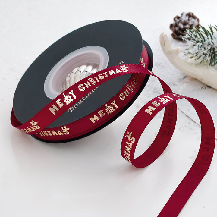 24 Yards Christmas Satin Ribbon for Crafts is a wonderful addition to your christmas arrangements collection.