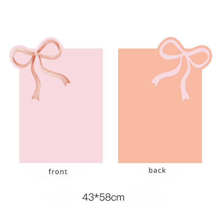 Bowknot Print Dual-color Wrapping Paper Pack 10 (43x58cm)
