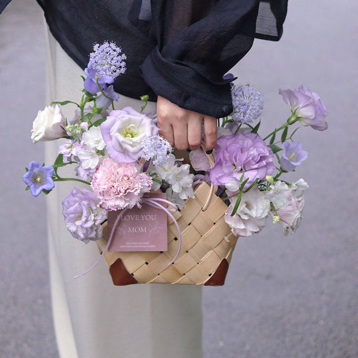 Small Size Flower Basket with Plastic Liner