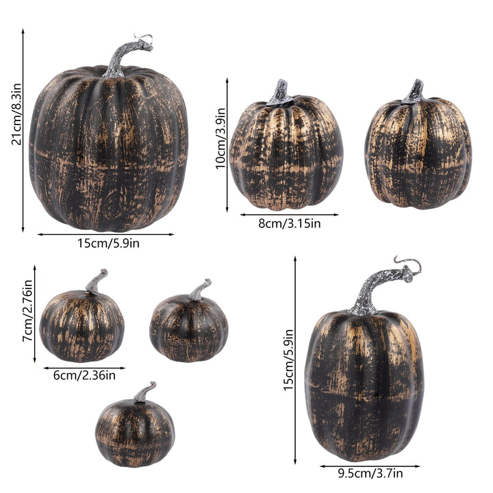 Set of 7 Artificial Pumpkins Fall Harvest Decorations is a fantastic choice for your holloween decor collection.