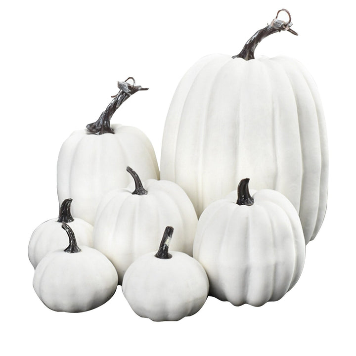 Set of 7 Artificial Pumpkins Fall Harvest Decorations is a fantastic choice for your halloween decorations collection.