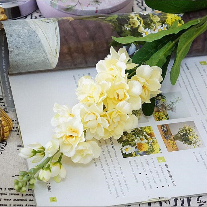 Artificial Hyacinth Violet Flower Branch, perfect as flower stem.