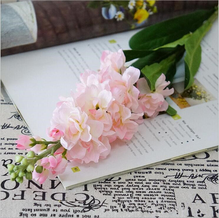 Artificial Hyacinth Violet Flower Branch, perfect as artificial flowers.
