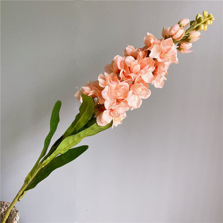 Artificial Hyacinth Violet Flower Branch, perfect as faux flowers.