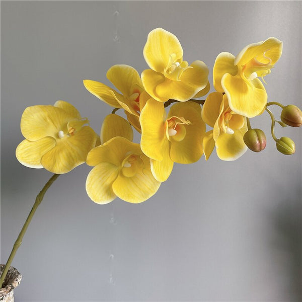 Fake Orchid Branch Artificial Flowers, perfect as silk artificial flowers.