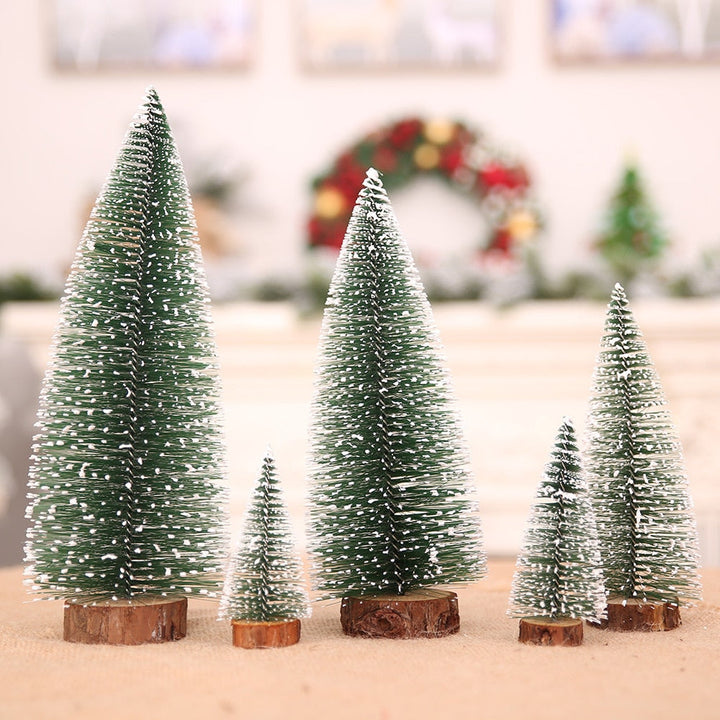 Miniature Pine Tree Desktop Christmas Decoration is a wonderful addition to your christmas floral collection.