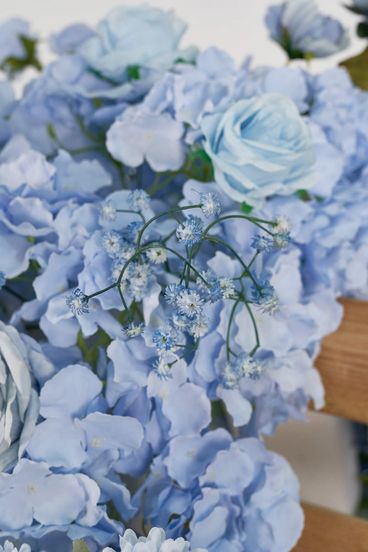 Flower Ball Haze Blue Wedding Proposal Party Centerpieces Decor