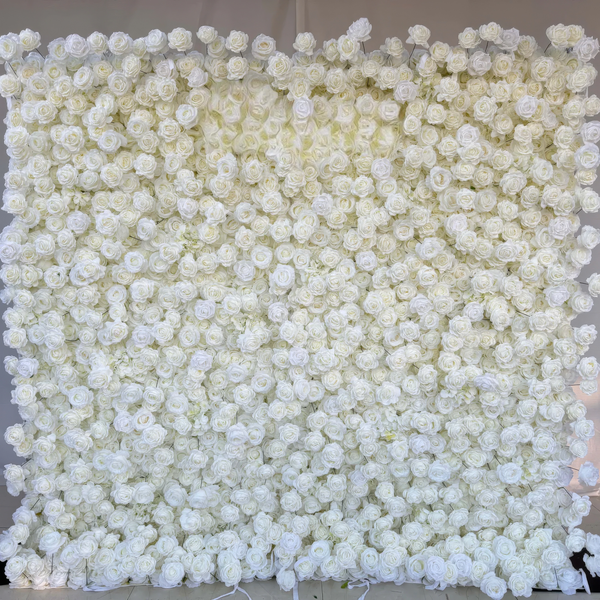 3D Flower Wall - Pure Bliss Floral Wall Backdrop