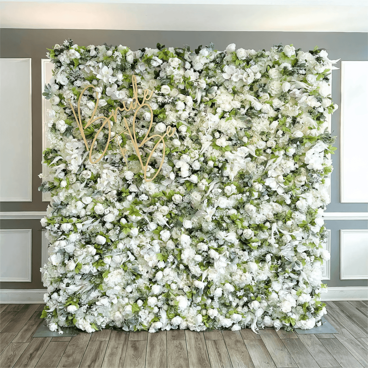 flower wall backdrop