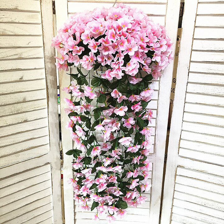 Artificial Wall Hanging Basket Flowers, perfect as artificial plants.