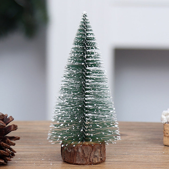 Miniature Pine Tree Desktop Christmas Decoration is a wonderful addition to your christmas floral collection.