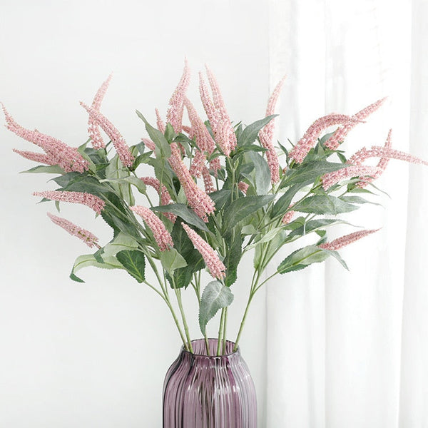 Long Sage Grass Branch Artificial Flowers Fake Plants, perfect as artificial plants.