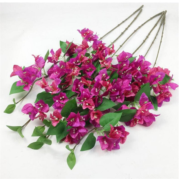 Artificial Plastic Bougainvillea Pack 10, perfect as faux plant.