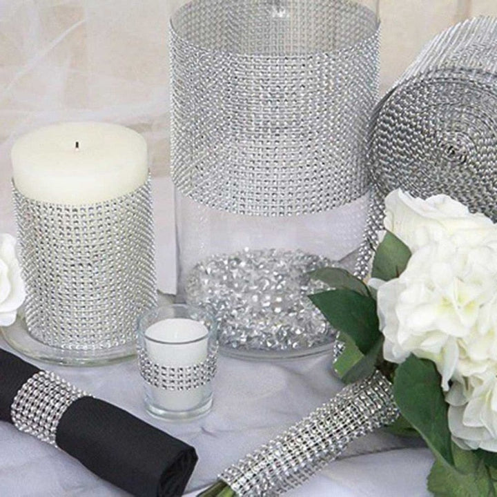 wedding decoration Mesh Roll for DIY Decorations (12cmx1Yd) designed for wedding decorations, perfect wedding decoration