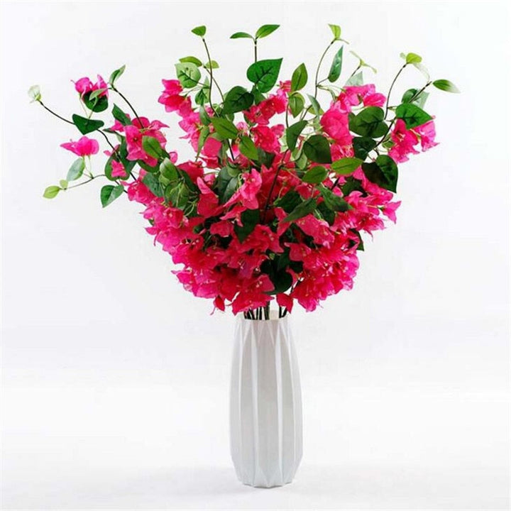 Artificial Plastic Bougainvillea Pack 10, perfect as fake indoor plants.