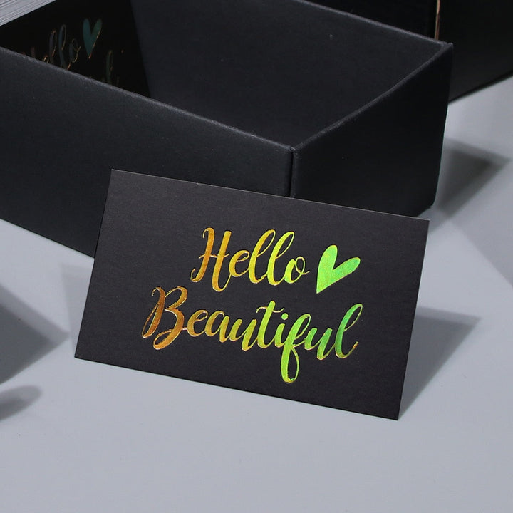 Hello Beautiful Order Packaging Cards for Business is an excellent choice for your greeting card needs.