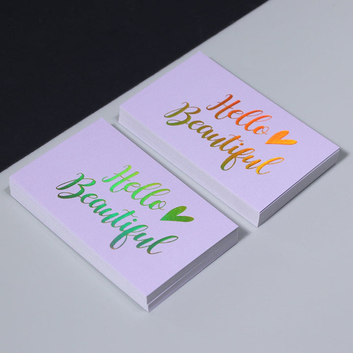 Hello Beautiful Order Packaging Cards for Business is an excellent choice for your blank greeting cards needs.