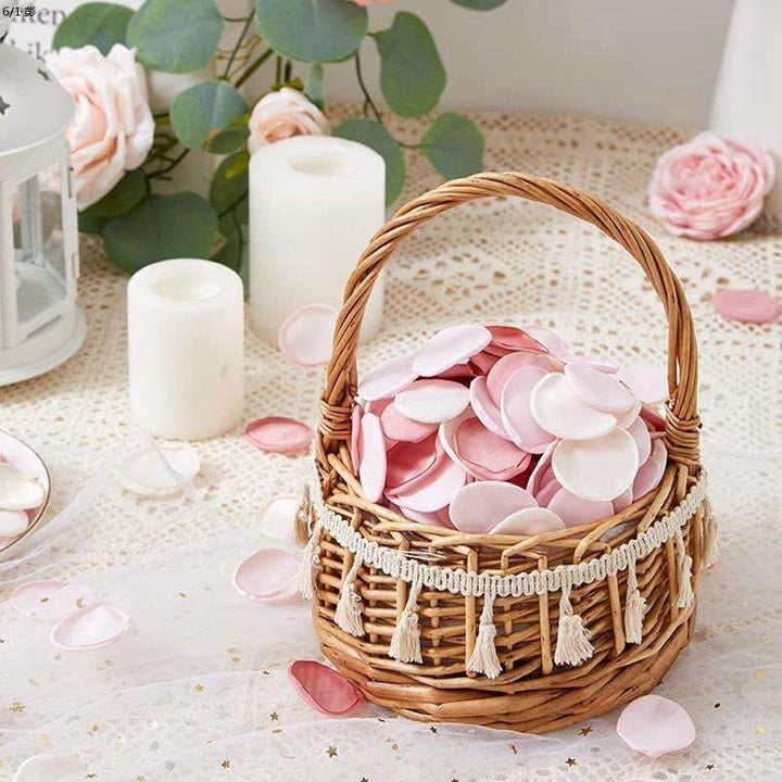 Elegant Silk Rose Petals for Wedding Decor and Special Occasions 1.3x1.5 inch (3.3x3.8 cm)