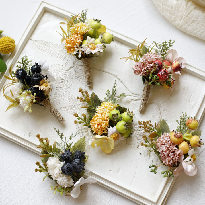 Timeless Floral Corsage for Bridesmaids