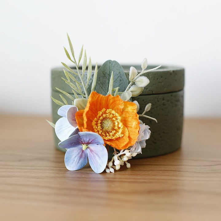 Vibrant Anemone Corsage Collection