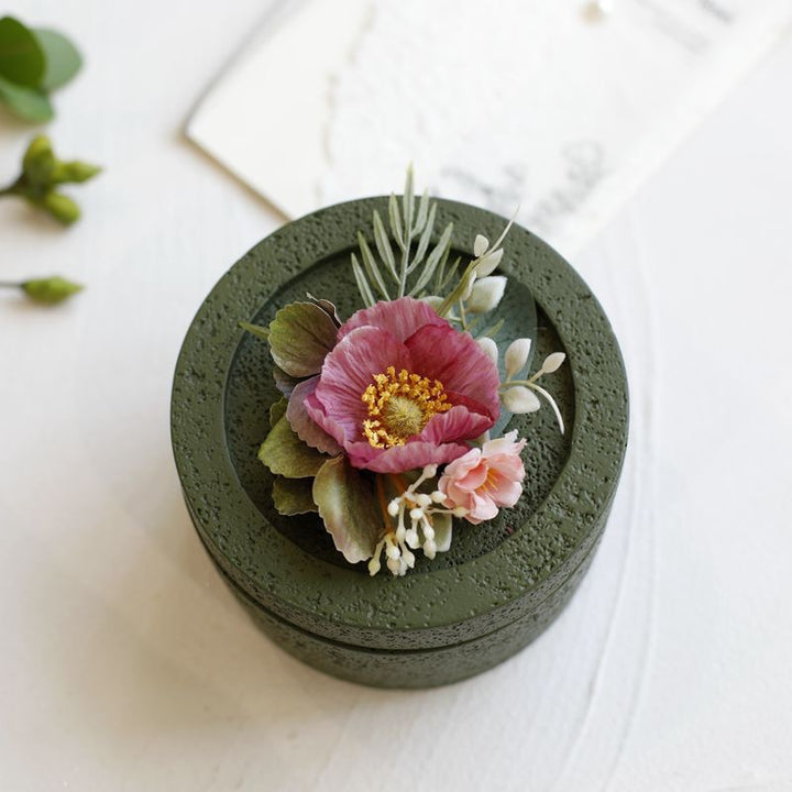 dusty rose Anemone Corsage Collection